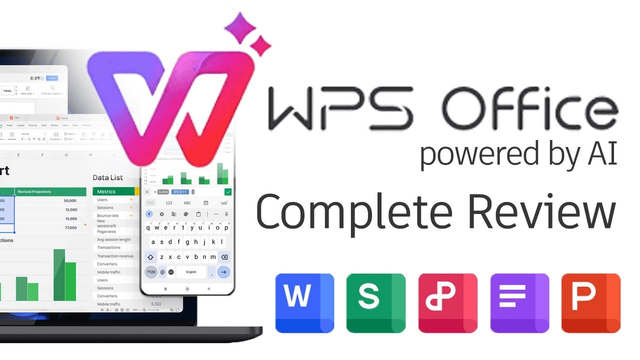 WPS演示 (Presentation) 精美幻灯片制作与动画展示界面